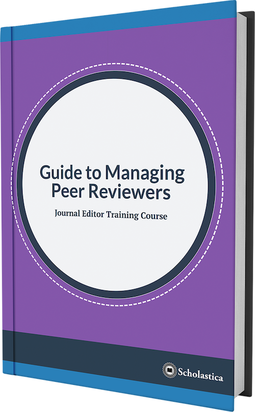 Guide to Managing Peer Reviewers: Journal Editor Training Course book covers